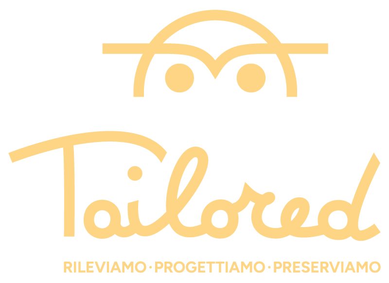 Tailored – Rileviamo - Progettiamo - Preserviamo – Logo